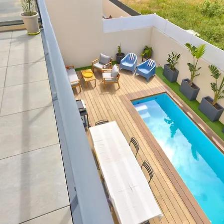 Maison Marly Swimming Pool & Terrace In Tatil Evi Sérignan